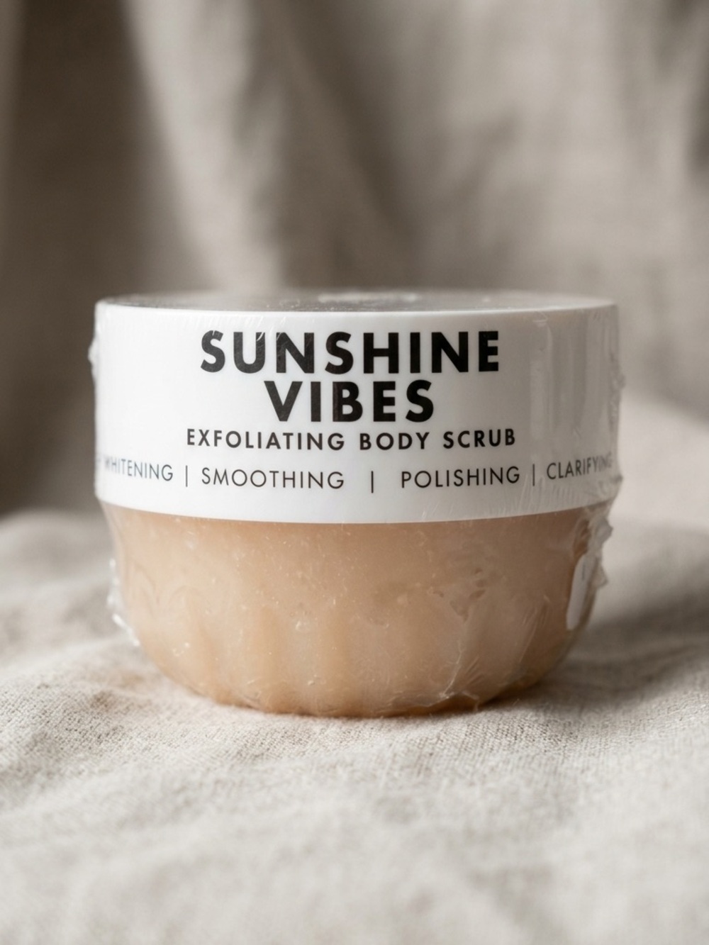 Truly Sunshine Vibes exfoliating body scrub